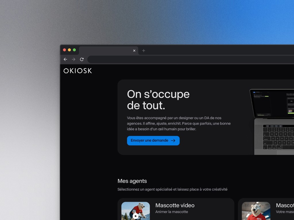 Aperçu du projet La borne